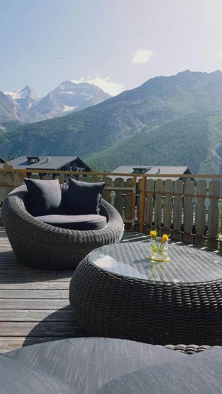 Hotel Alpenperle Saas Fee 외부 사진